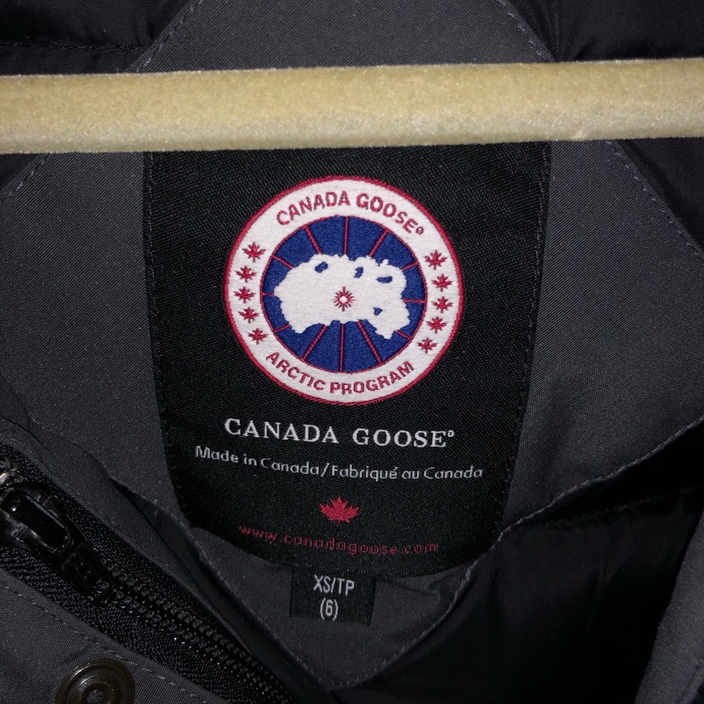Boy Canada Goose Jacket w/ Fur Hood